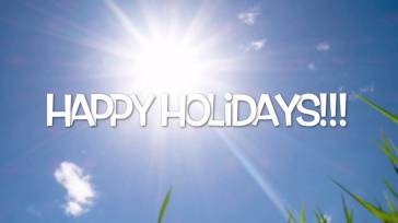 Happy holidays